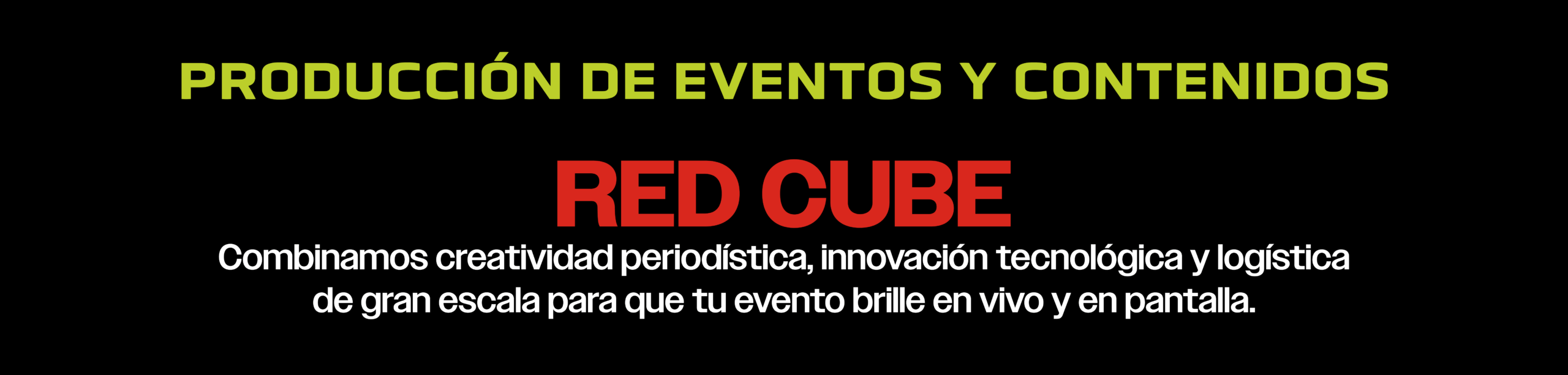 Nuestros Servicios Soluciones integrales para que cada evento funcione de principio a fin.