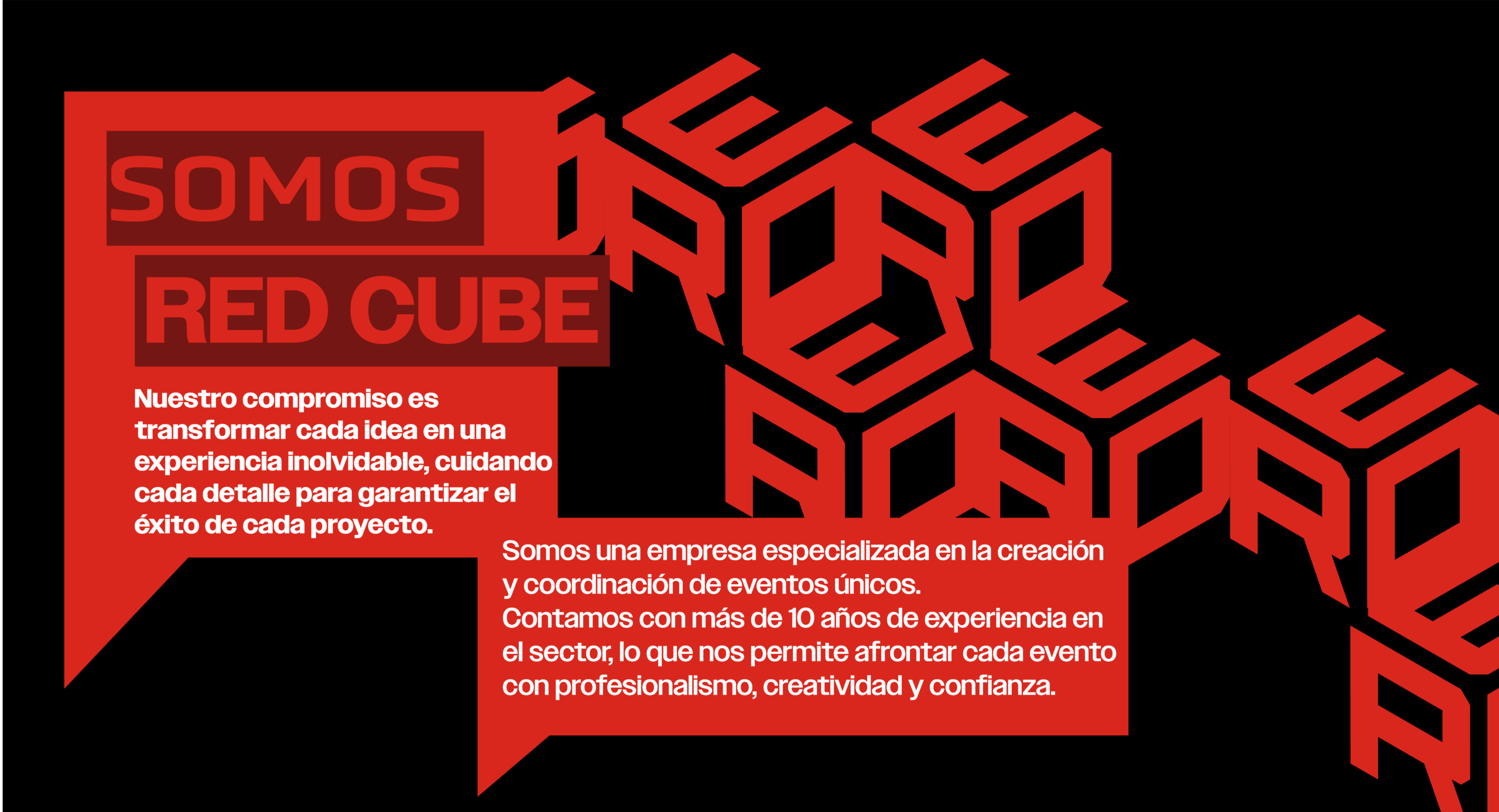 Somos una empresa especializada en la creación y coordinación de eventos únicos. Nuestro compromiso es transformar cada idea en una experiencia inolvidable, cuidando cada detalle para garantizar el éxito de cada proyecto. Contamos con más de 10 años de experiencia en el sector, lo que nos permite afrontar cada evento con profesionalismo, creatividad y confianza.
